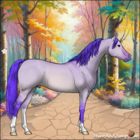Horse Color:Watercolor Buckskin Dun 