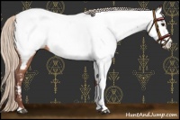 Horse Color:Chocolate Silver Bay Roan Near Fewspot 