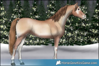 Horse Color:Blue Onyx Pearl Brindle 