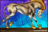 Horse Color:Sable Champagne Onyx Splash Rabicano 