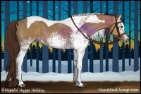 Horse Color:White Spotted Liver Red Dun Tobiano 