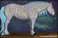 Horse Color:Watercolor Buckskin Ice Onyx 