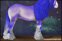 Horse Color:Watercolor Bay Onyx Splash 