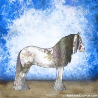 Horse Color:Nacre Bay Ice Onyx Sabino Splash