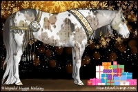 Horse Color:White Spotted Liver Red Dun Sabino