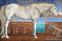 Horse Color:White Spotted Liver Red Dun Pearl Mushroom Sabino