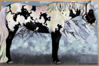 Horse Color:Nacre White Spotted Chocolate Palomino Pearl Onyx Splash Rabicano 