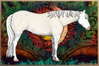 Horse Color:Silver Smoky Creme Dun Splash