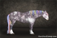 Horse Color:Painted Watercolor White Spotted Silver Brown Chinchilla Ice Dun Sabino Splash 