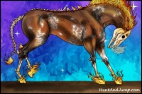 Horse Color:White Spotted Brown 