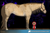 Horse Color:Sable Cream Champagne Dun Brindle 