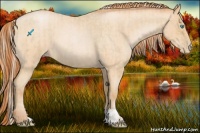 Horse Color:Silver Buckskin Roan Pearl  and Buckskin Roan Pearl 