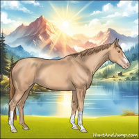 Horse Color:Gold Champagne 