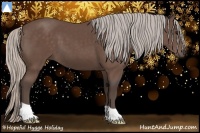 Horse Color:Silver Black 