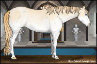 Horse Color:White Spotted Smoky Black Pearl Sabino 