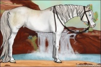 Horse Color:White Spotted Chocolate Palomino Pearl Dun Sabino Rabicano