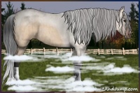 Horse Color:Brown Roan Dun Brindle