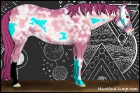 Horse Color:Watercolor Red Onyx Ice 