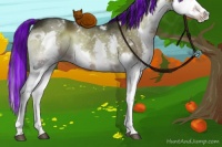 Horse Color:Painted White Spotted Brown Onyx Splash 
