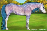 Horse Color:Watercolor Brown Ice Onyx Sabino 