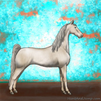 Horse Color:Chocolate Palomino Pearl Dun Brindle