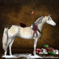 Horse Color:White Spotted Chocolate Silver Smoky Grullo Chinchilla Ice Onyx Brindle