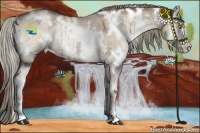 Horse Color:White Spotted Liver Red Dun Ice Pearl Onyx Sabino Rabicano 