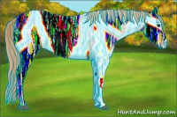 Horse Color:Thunderstruck Red Dun Ice 