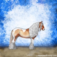 Horse Color:Chocolate Silver Brown Onyx Tobiano 