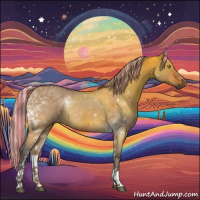 Horse Color:Gray Painted Silver Bay Roan Dun Tobiano Rabicano 