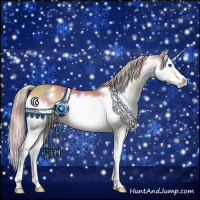 Horse Color:Nacre Watercolor Silver Bay Onyx Splash Frame Appaloosa 