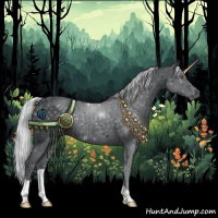Horse Color:Silver Black Chinchilla 