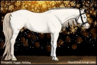 Horse Color:Perlino Roan Dun 