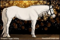 Horse Color:Smoky Creme Roan Dun 