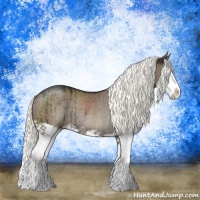 Horse Color:Liver Red Dun Mushroom Splash Rabicano Brindle 