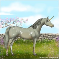 Horse Color:Watercolor White Spotted Chestnut 