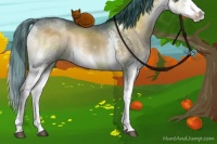 Horse Color:Watercolor Brown Onyx Sabino Splash Tobiano