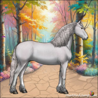 Horse Color:Watercolor Palomino Dun