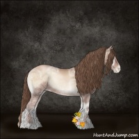 Horse Color:Blue Onyx Ice Pearl