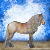 Horse Color:Nacre Silver Buckskin Sabino 