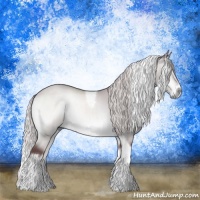 Horse Color:Chocolate Silver Brown Chinchilla Onyx Sabino Tobiano
