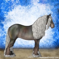 Horse Color:Liver Chestnut Mushroom Rabicano