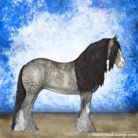 Horse Color:Buckskin Chinchilla Ice Sabino 