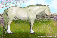 Horse Color:Watercolor White Spotted Liver Red Dun Pearl 