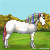 Horse Color:Painted White Spotted Chestnut Splash Varnish 