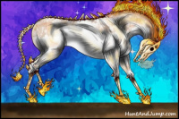 Horse Color:White Spotted Chocolate Amber Champagne Dun Splash Rabicano 