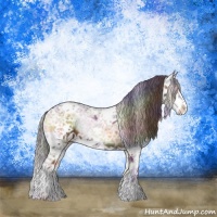 Horse Color:Nacre Liver Red Onyx Ice Sabino Splash 