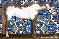 Horse Color:Chocolate Palomino Frame 