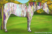 Horse Color:Painted Chocolate Palomino Ice 