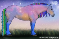 Horse Color:Painted Watercolor Bay 